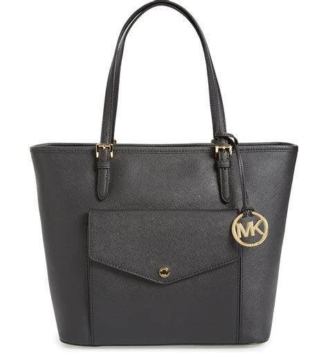 michael kors jet set logo tote sale|Michael Kors designer tote jetset.